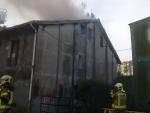 Cuatro muertos y ocho personas evacuadas a centros hospitalarios tras un incendio en el barrio bilbaíno de Zorroza