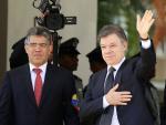 Juan Manuel Santos estuvo en el adiós a Hugo Chávez