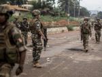 Militares franceses patrullan por República Centroafricana
