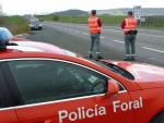La Policía Foral y la Guardia Civil reforzarán la próxima semana la vigilancia en carreteras convencionales