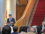 El Parlamento homenajea a sus expresidentes en el 35 aniversario del Estatuto de Autonomía de Galicia