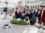 Ferreiro llama a "ligar" el presente de A Coruña con los "valores" de María Pita en la conmemoración del asedio inglés