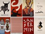 Santo, toros, mujer, infancia e igualdad en los ocho carteles finalistas del concurso de San Fermín