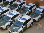 La Guardia Civil de Albacete recibe 15 vehículos nuevos para distintas unidades de la Comandancia