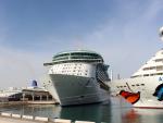 Los cruceros de Royal Caribbean realizarán 16 escalas en Málaga en este año