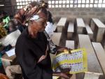 Una mujer vota en la República Centroafricana / AFP