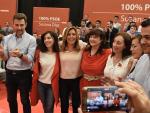 Susana Díaz, que quiere ser la secretaria general "de todos los socialistas", no dejará "que nadie arrodille al PSOE"