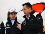 Boullier: "Alonso ha corrido sin problemas y se ha sentido bien"