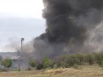 CCOO alerta a la Inspección de Trabajo sobre posible presencia de amianto en la zona del incendio de Arganda