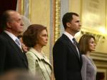 Los Reyes presiden hoy la Apertura Solemne de la X Legislatura
