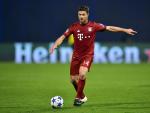 Xabi Alonso anotó un gol de bandera en un partido de la Copa Alemana. / AFP
