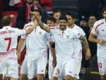El Sevilla conquista San Mamés remontando el gol de Aduriz