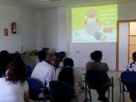 El centro de salud de Puerto Serrano organiza un taller de alimentación saludable