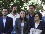 Unidos Podemos defiende la "plurinacionalidad" en su moción, pero no cita el referéndum que le pide ERC para apoyarla