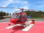 El primer helicóptero de extinción de incendios contratado por Gran Canaria llega a la isla