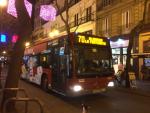 Arranca la prohibición de aparcar en el carril bus aunque sin sanciones los primeros días