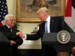 Trump se compromete con Abbas a "hacer todo lo que sea necesario" para lograr la paz en Oriente Próximo