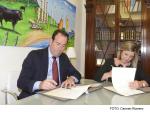 Diputación y Osborne firman un protocolo de colaboración con motivo del Tricentenario