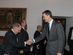 Felipe VI preside la entrega del XI Premio Europeo Carlos V al político Marcelino Oreja