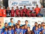 Móstoles y Las Majoreras, campeones de la Fase Centro y Canarias de la Danone Nations Cup