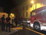 Arden tres vehículos al incendiarse un garaje en La Laguna (Tenerife)