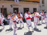 Los danzantes protagonizan las fiestas de Santa Quiteria en Tardienta