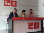 Rodríguez (PSOE) pone a Las Palmas de Gran Canaria como ejemplo de lo que debe ser un "gobierno del cambio"