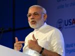 India Prime Minister Narendra Modi speaks during t