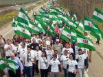 El SAT estima en unos 5.000 los participantes en la "ola de solidaridad" para pedir la libertad de Bódalo