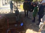 El Ayuntamiento de Valladolid estudiará colaborar en la ampliación de la fosa excavada por la ARMH en El Carmen