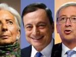 La troika trabaja "día y noche" para cerrar el rescate de Grecia a tiempo para el pago al BCE