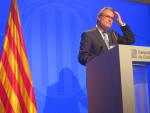 27S.- Artur Mas prevé comparecer ante el Parlament el 2 de septiembre por la tarde