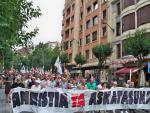 Cientos de personas se manifiestan en Bilbao para pedir la amnistía para los presos de ETA
