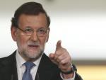Rajoy descarta adelantar las elecciones