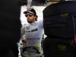 El nuevo motor de Alonso se rompe nada más salir a Spa-Francorchamps