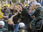 Los hinchas alemanes fichados por la policía no podrán ir en tren al estadio