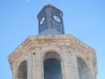 El reloj de la Iglesia de la Asunción de Valdepeñas (Ciudad Real) vuelve a marcar las horas