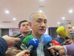 Pepe Álvarez (UGT) pide compromiso a los líderes políticos ante "la necesidad" de un Gobierno "de cambio"