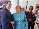 Rajoy subraya en Berlín su apoyo al libre comercio y pide "claridad contra el proteccionismo"