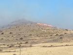 Infoca da por extinguido el incendio del Pozo de los Frailes en el Parque de Cabo de Gata-Níjar