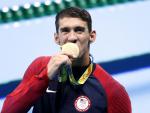 Phelps logra su primera medalla en Río, y ya suma 23 medallas (19 de oro)