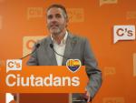 C's acusa a Forcadell de presidir el Parlamento catalán enarbolando "la bandera de la ANC"