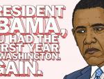 Washington Post felicita a Obama por haber tenido su peor año otra vez