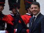 Matteo Renzi en un acto institucional del pasado 16 de febrero