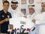 Xavi, presentado con el Al Saad: "Quiero ganar la Liga de Campeones asiática"