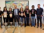 La Corporación recibe a los ganadores del Mundial de Esgrima Artístico de Kolomna