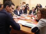 Pedro Sánchez recalca que el PSOE no opina sobre la candidatura de Otegi y se remite a la Justicia