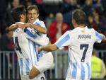 4-0. El Málaga golea al Granada con más efectividad que juego