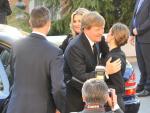 Los Reyes Felipe y Letizia reciben a los Reyes de Holanda en el funeral por Kardam de Bulgaria