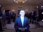 Hacen un retrato en 3D del presidente Obama